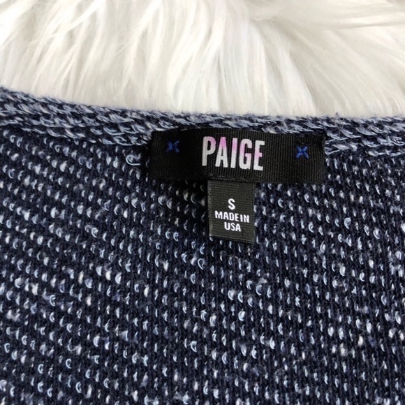 PAIGE Martine Sweater in Dark Ink Blue S - Picture 5 of 7